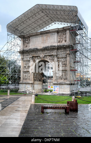 Arco di Traiano, Benevento, Campania, Italia Foto Stock