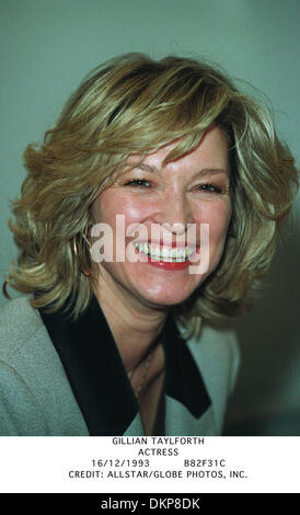GILLIAN TAYLFORTH.attrice.16/12/1993.B82F31C.CREDITO: ALLSTAR/ Foto Stock