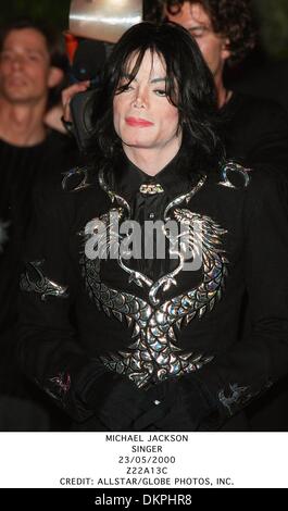 23 maggio 2000 - Michael Jackson.SINGER.23/05/2000.Z22A13C.CREDITO:(Immagine di credito: © Globo foto/ZUMAPRESS.com) Foto Stock