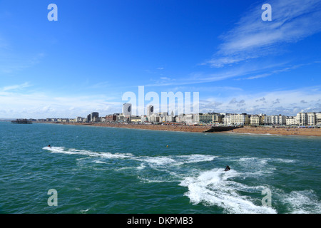 Spiaggia di Brighton, Brighton East Sussex, Regno Unito Foto Stock