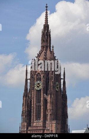 Kaiserdom St. Bartholomaeus, Domplatz, Frankfurt am Main, Assia, Deutschland / Bartolomeo Foto Stock