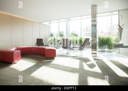 Vuoto area lobby in office Foto Stock