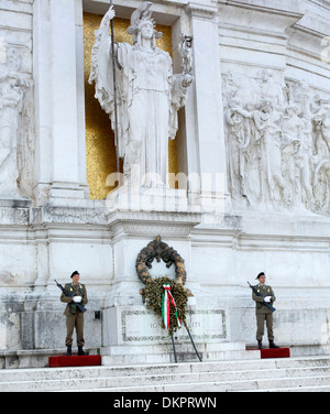 Tomba del Milite Ignoto, Altare della Patria, Piazza Venezia, Roma, Italia Foto Stock