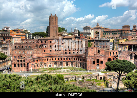 Mercati di Traiano, Roma, Italia Foto Stock