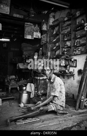 Streetlife, Pondicherry, India Foto Stock