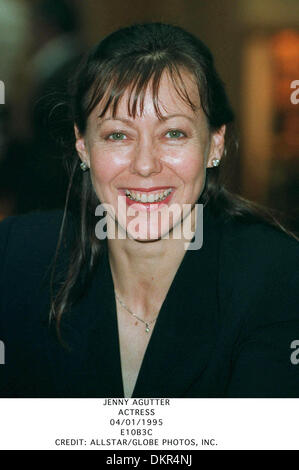 JENNY AGUTTER.attrice.04/01/1995.E10B3C. Foto Stock