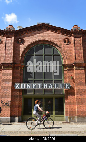 Arminiusmarkthalle 'Zunfthalle', Arminiusstrasse, Moabit di Berlino, Deutschland Foto Stock