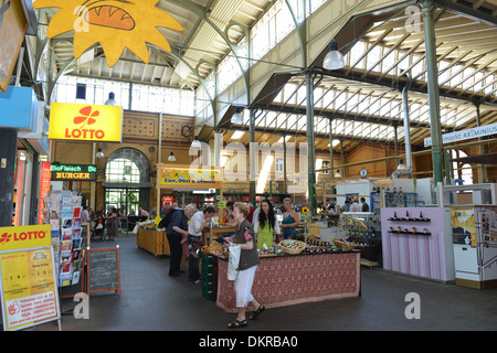 Arminiusmarkthalle 'Zunfthalle', Arminiusstrasse, Moabit di Berlino, Deutschland Foto Stock