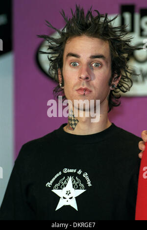 TRAVIS BARKER.il batterista ''blink-182''.13/12/1999.V20C7 Foto Stock