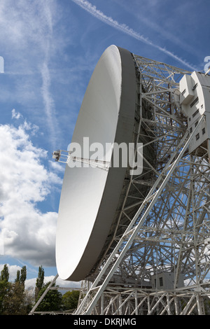 Lovell radio telescopio Jodrell Bank, Cheshire, Regno Unito Foto Stock