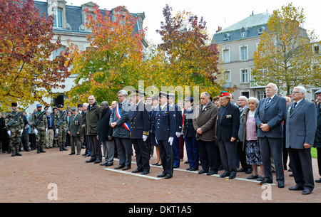 Giorno del Ricordo a Parthenay Deux-sevres Francia Foto Stock