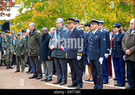 Giorno del Ricordo a Parthenay Deux-sevres Francia Foto Stock