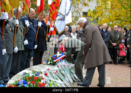 Giorno del Ricordo a Parthenay Deux-sevres Francia Foto Stock