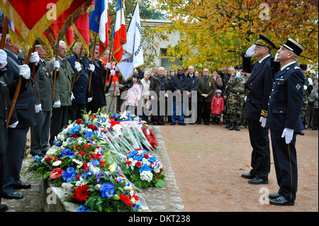 Giorno del Ricordo a Parthenay Deux-sevres Francia Foto Stock