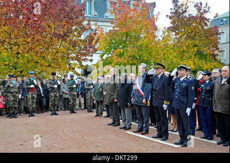 Giorno del Ricordo a Parthenay Deux-sevres Francia Foto Stock