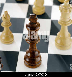 Pezzi degli scacchi Foto Stock