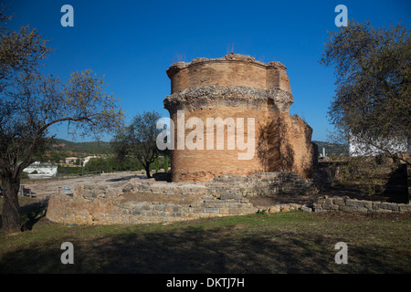 Le rovine romane di Milreu vicino Estoi, Algarve, PORTOGALLO Foto Stock