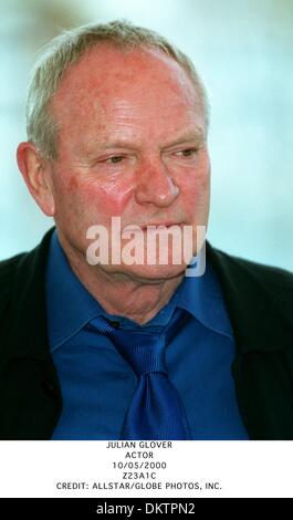 10 maggio 2000 - JULIAN GLOVER.attore.10/05/2000.Z23A1C.CREDITO:(Immagine di credito: © Globo foto/ZUMAPRESS.com) Foto Stock