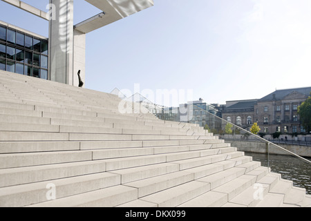 Marie-Elisabeth-Lueders-Haus, distretto governativo di Berlino, Germania Foto Stock