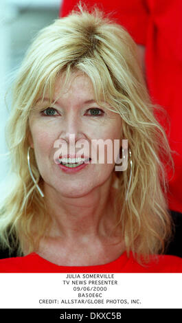 Giugno 9, 2000 - JULIA SOMERVILLE.TV NEWS PRESENTER.09/06/2000.BA50E6C.CREDITO:(Immagine di credito: © Globo foto/ZUMAPRESS.com) Foto Stock