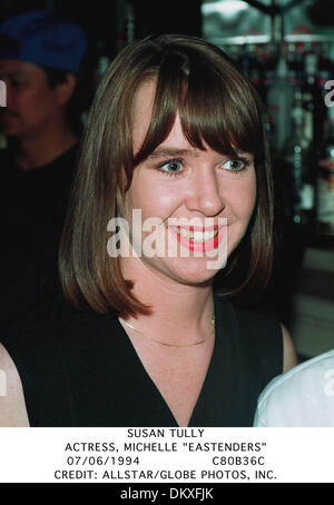 SUSAN TULLY.Attrice Michelle ''Eastenders''.07/06/1994.C80B36C. Foto Stock