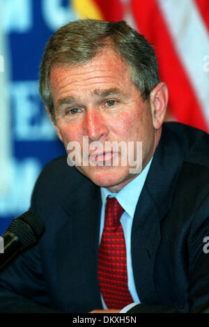 GEORGE W Bush.governatore del Texas.05/03/2000.U12C7 Foto Stock