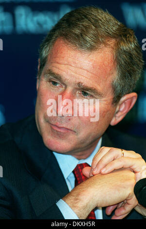 GEORGE W Bush.governatore del Texas.05/03/2000.U13A25 Foto Stock