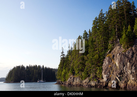 Scenic Maine, Roque Isola Arcipelago, giù verso est, Maine Foto Stock