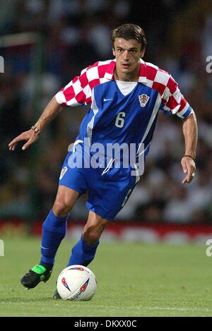 Apr. 19, 1942 - Portman Road,IPSWICH - BORIS ZIVKOVIC.Croazia.INGHILTERRA V CROAZIA.Portman Road,IPSWICH.20/08/2003.Ha15950.K47872.WORLD CUP PREWIEW 2006.(Immagine di credito: © Globo foto/ZUMAPRESS.com) Foto Stock