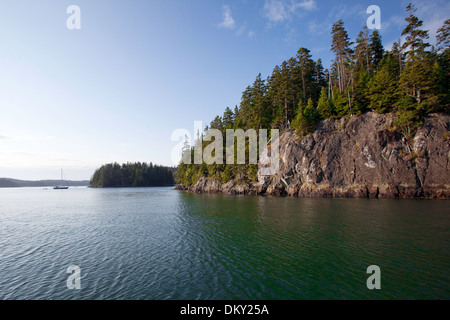 Scenic Maine, Roque Isola Arcipelago, giù verso est, Maine Foto Stock