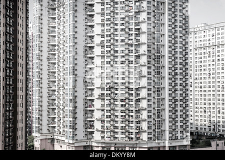 Edifici residenziali in Nanshi, Shanghai, Cina Foto Stock