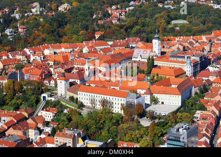 Zagabria città vecchia, uptown Foto Stock