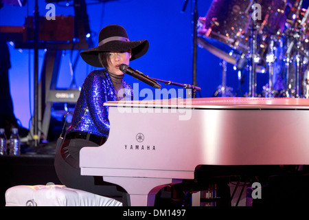 Il cantante Alicia Keys (2013/06/21) Foto Stock