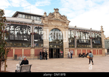 Les Halles de Narbonne Languedoc-Roussillon Francia Foto Stock