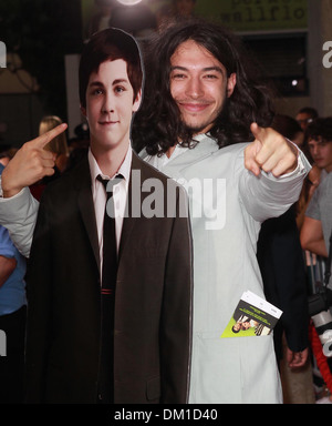 Ezra Miller Los Angeles Premiere di " i vantaggi di essere un violaciocca' a ArcLight Glossari Affini Dome - Gli arrivi di Los Angeles Foto Stock