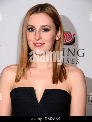 New York, New York, Stati Uniti d'America. Decimo Dec, 2013. L'attrice Laura CARMICHAEL assiste la foto chiamata per 'Downton Abbey' Stagione 4 tenutasi presso l'Hotel Millennium. Credito: Nancy Kaszerman/ZUMAPRESS.com/Alamy Live News Foto Stock