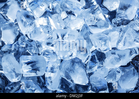 Foto di naturale di cubetti di ghiaccio. Sfondo di ghiaccio Foto stock -  Alamy