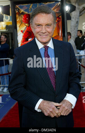 Apr. 29, 2002 - Los Angeles, California - SPIDER-MAN .PREMIERE AL VILLAGGIO DI MANN E BRUIN THEATRE.Westwood, CA.CLIFF ROBERTSON. FITZROY BARRETT / 4-29-2002 K24855FB (D)(Immagine di credito: © Globo foto/ZUMAPRESS.com) Foto Stock