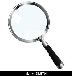 Lente di ingrandimento Illustrazione Vettoriale