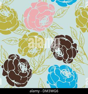 Reticolo delle Rose Illustrazione Vettoriale