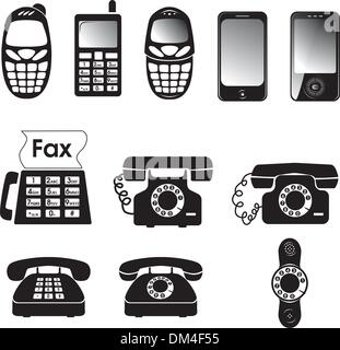 Telefoni Illustrazione Vettoriale