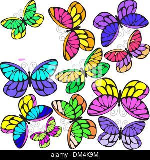 Farfalle Illustrazione Vettoriale