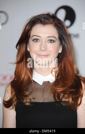 Alyson Hannigan di presenze per la Hollywood Reporter di 22 donne in intrattenimento Prima colazione 2013, il Beverly Hills Hotel Beverly Hills, CA, 11 dicembre 2013. Foto di: Elizabeth Goodenough/Everett Collection Foto Stock