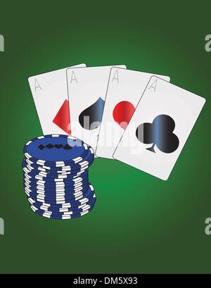 Poker Illustrazione Vettoriale