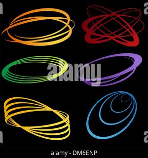 Onde di energia Illustrazione Vettoriale