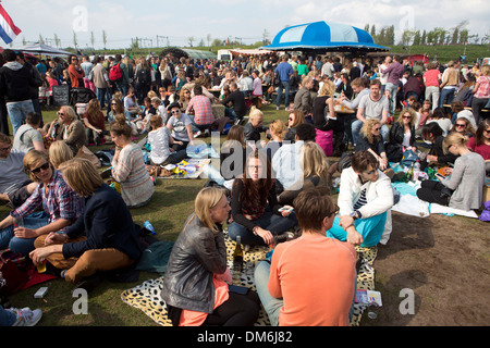 Carrelli di cibo festival in Olanda Foto Stock