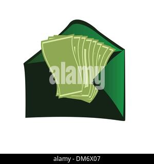 cash online Illustrazione Vettoriale