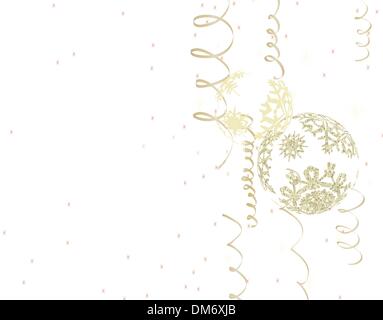 ?Hristmas sfondo con luci sfocati. Illustrazione Vettoriale