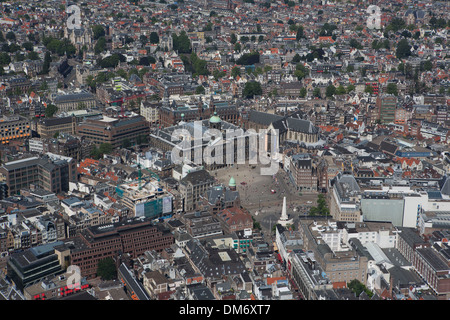 Royal Dutch palace a Dam Square, Amsterdam Foto Stock