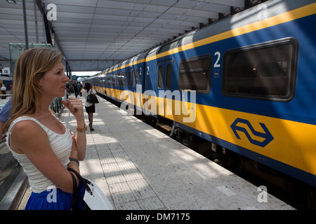 Ferrovie olandesi Foto Stock